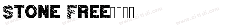 Stone Free字体转换